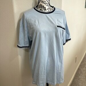 Ben Sherman Vintage style Baby Blue Pocket Tee in Great Condition!